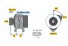 0124655005 Alternator BOSCH підбір по vin на Brocar