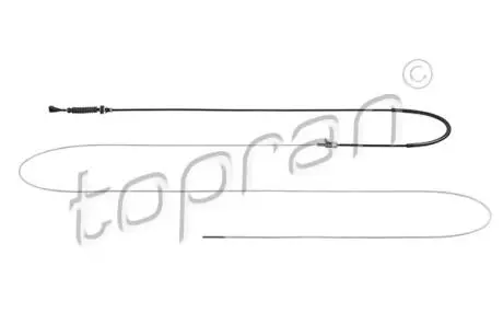 103302 Трос газу TOPRAN підбір по vin на Brocar