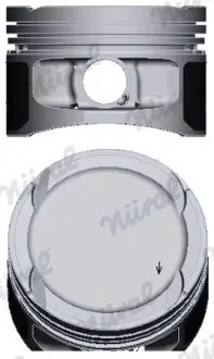 8744780000 Поршень з кільцями VW 76,51 1,2 12V 3 цил. AZQ/BME 02- (вир-во NURAL) NURAL підбір по vin на Brocar