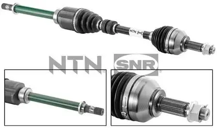 DK68008 Полуось приводная SNR NTN підбір по vin на Brocar