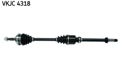 VKJC4318 Піввісь прав.з ABS 206 1.1 98- SKF підбір по vin на Brocar