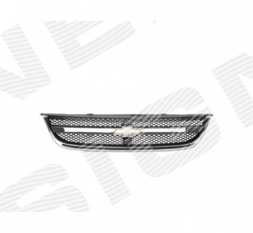 PCV07159GA РЕШІТКА РАДІАТОРА CHEVROLET LACETTI/NUBIRA (KLAN/J200), 03 - 09 SIGNEDA підбір по vin на Brocar
