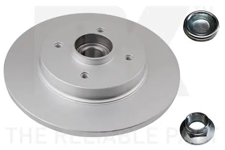 311951 Диск тормозной задний (с подшипником) PSA/C4/Berlingo/Partner/5008/3008/308 2009- (Coated discs) NK подбор по vin на Brocar