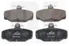 Тормозные колодки задние (13.7mm) Ford Sierra,Scorpio (без дат.) (Lucas) 222517