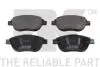 223740 Тормозные колодки передние (19.3mm) Peugeot Partner;Citroen Berlingo 96- (Lucas) NK підбір по vin на Brocar