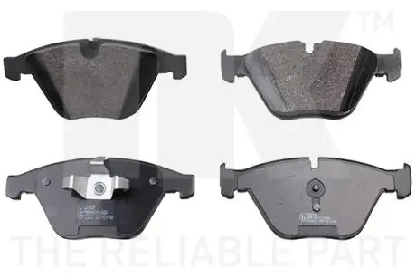221539 Гальмівні колодки дискові перед. BMW 3 (E90/E90N) 320d 05-/X1 (E84) 09- NK підбір по vin на Brocar