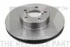 204406 Диск тормозной пер. Subaru Legacy 2.0IT 16V 91- /Impreza 1.6i,1.8i16V NK підбір по vin на Brocar