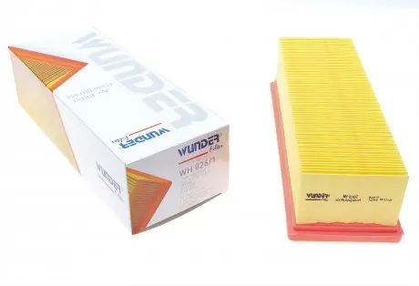 WH8261 Фільтр повітряний Dacia Duster/Sandero 1.5dci 10- WUNDER FILTER підбір по vin на Brocar