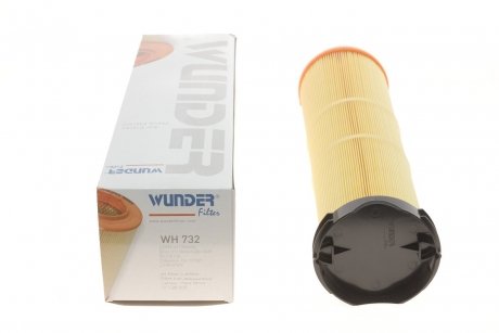 WH732 Фільтр повітряний MB (W211) 2.2CDI WUNDER FILTER підбір по vin на Brocar