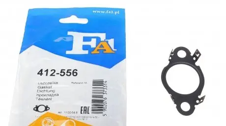 412556 Прокладка, трубка клапана повернення ВГ RENAULT 2,3 dCi M9T 10- (вир-во Fischer) FA1 підбір по vin на Brocar