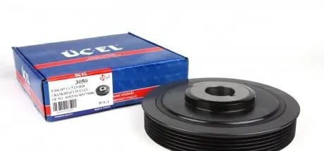 3050 Шкив коленвала Citroen/Fiat/Peugeot 1.9D/2.0HDi (6PK) UCEL подбор по vin на Brocar