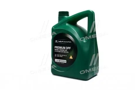 0520000620 Масло Premium DPF Diesel 5W-30 (6L) HYUNDAI / KIA підбір по vin на Brocar
