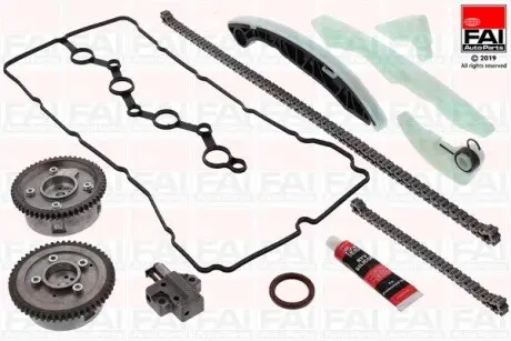 TCK331VVT ZESTAW ŁAŃCUCHA ROZRZĄDU HYUNDAI 2,0/2,4 Z KOŁAMI ZMIENNYCH FAZ FAI AUTOPARTS підбір по vin на Brocar