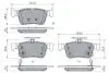 0986424879 Гальмівні колодки BOSCH підбір по vin на Brocar