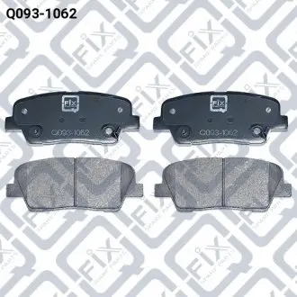 Q0931062 Колодки гальмівні задн. дискові Q-FIX підбір по vin на Brocar