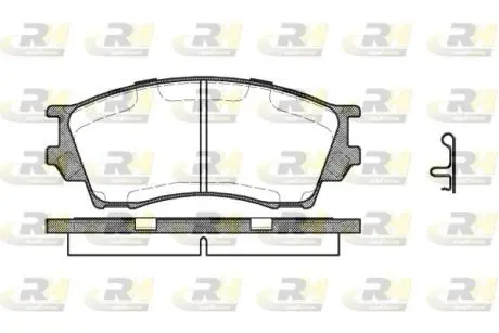 249100 Тормозные колодки, к-кт. ROADHOUSE підбір по vin на Brocar
