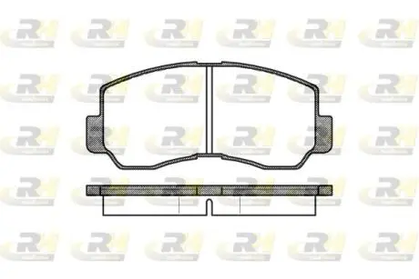 209440 Тормозные колодки, к-кт. ROADHOUSE подбор по vin на Brocar