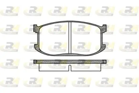 212600 Тормозные колодки, к-кт. ROADHOUSE подбор по vin на Brocar