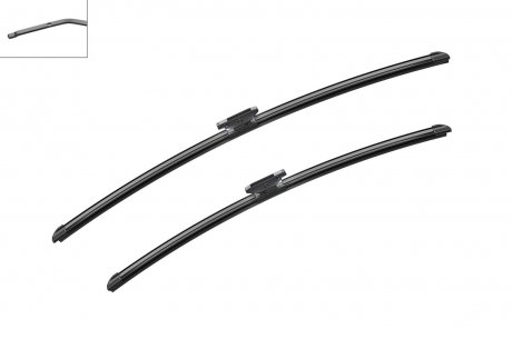 3397007664 Щітки склоочисника (750/650мм) Renault Scenic III/Grand Scenic III 1.2-2.0 09- BOSCH підбір по vin на Brocar