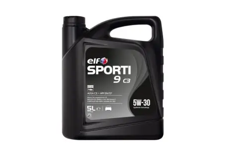 214249 Олива SPORTI 9 C3 5W-30 (5L) ELF підбір по vin на Brocar