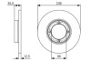 0986479R81 Гальмівний диск BOSCH підбір по vin на Brocar