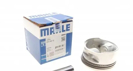 0110812 Поршень з кільцями OPEL 80,00 C16NZ/E16NZ (вир-во Mahle) MAHLE / KNECHT підбір по vin на Brocar