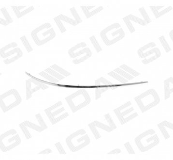 PBZ04056MAR Хром на стрічку бампера MERCEDES BENZ (B-kl W245), 03.05 - 11 SIGNEDA підбір по vin на Brocar