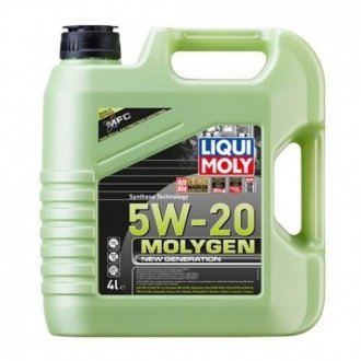 20798 Моторное масло Liqui Moly Molygen New Generation 5W-20, 4л LIQUI MOLY подбор по vin на Brocar