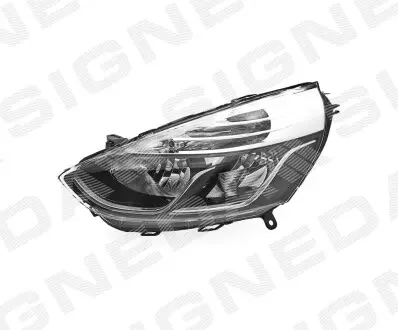 ZRN1143CL ПЕРЕДНЯЯ ФАРА RENAULT CLIO, 12 - 19 SIGNEDA подбор по vin на Brocar