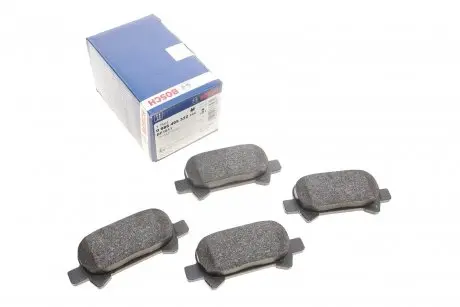 0986495322 Колодки гальмівні дискові BOSCH підбір по vin на Brocar