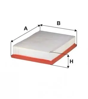 WA9818 Фільтр повітряний WIX FILTERS підбір по vin на Brocar