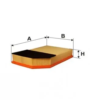 WA9476 Фільтр повітряний WIX FILTERS підбір по vin на Brocar