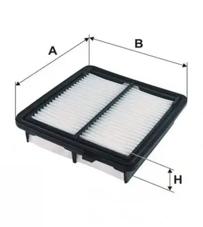 WA9680 Фільтр повітряний HONDA JAZZ 1.3i DSI 11- (вир-во WIX-FILTERS) WIX FILTERS підбір по vin на Brocar