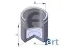 Поршень супорта (переднього) VW T3 81-92 (60x53.15mm) 150491-C