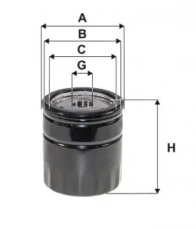 WL7544 Фильтр масляный WIX FILTERS подбор по vin на Brocar