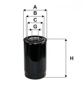 WL7137 Фільтр масляний WIX FILTERS підбір по vin на Brocar