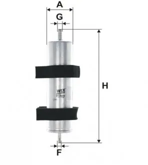 WF8444 Фильтр топливный WIX FILTERS подбор по vin на Brocar