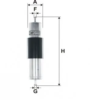 WF8303 Фільтр паливний WIX FILTERS підбір по vin на Brocar