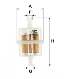 WF8140 Фильтр топливный WIX FILTERS подбор по vin на Brocar