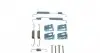 1050054 Комплект пружинок колодок ручника Hyundai Accent V/Kia Rio IV 17- QUICK BRAKE підбір по vin на Brocar
