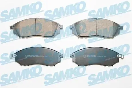 5SP1406 Комплект тормозных колодок, дисковый тормоз SAMKO подбор по vin на Brocar