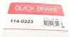 1140223 Ремкомплект суппорта (переднего) Chevrolet Matiz/Spark/Daewoo Matiz 05- (d=48mm) QUICK BRAKE підбір по vin на Brocar
