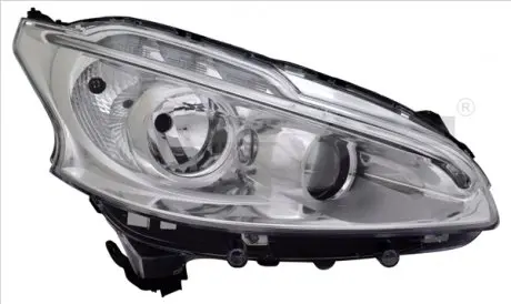 2014354162 ФАРА PEUGEOT 208 I 12-15/L/H7/H7/LED TYC подбор по vin на Brocar