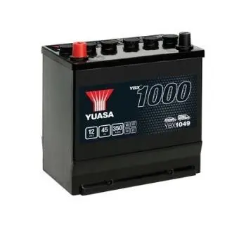 YBX1049 Стартерна акумуляторна батарея YUASA підбір по vin на Brocar