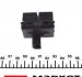 RWS1598 Кнопка склопідіймача (L) VW Caddy 03- (подвійна) ROTWEISS підбір по vin на Brocar