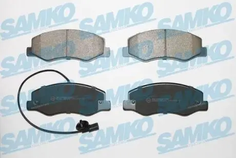 5SP1570 Комплект гальмівних колодок, дискове гальмо SAMKO підбір по vin на Brocar