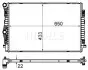 Радиатор охлаждения Audi A3/VW Golf VII 1.4TFSI/2.0TDI 12- (650x433x22) CR 2055 000S