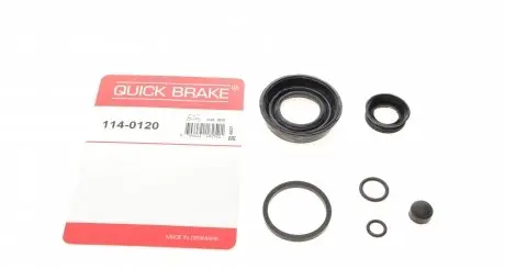1140120 Ремкомплект супорта (заднього) Mini Mini/Toyota Yaris 01-07 (d=34mm) QUICK BRAKE підбір по vin на Brocar