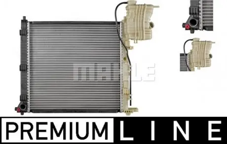 CR679000P Радіатор охолодження MB Vito (W638) 99-03 (МКПП/-AC) (555x569x26) MAHLE / KNECHT підбір по vin на Brocar