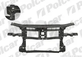 9555041 Кронштейн замка PASSAT,SDN+KOMBI (B6 POLCAR подбор по vin на Brocar